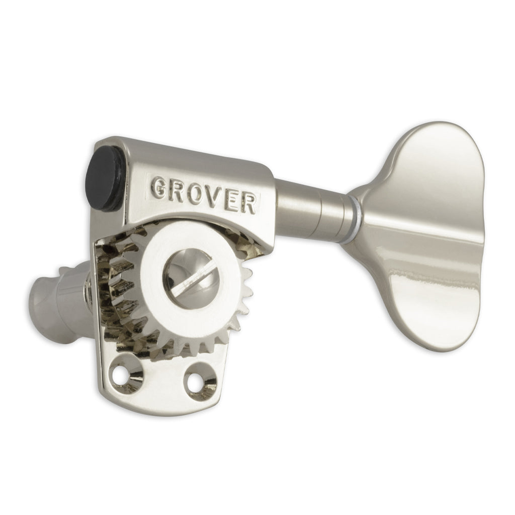 Grover Titan Bass Machineheads 4 in-line – Nickel