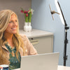 CAD Light Ring with Telescoping Tripod Stand and Phone Holder
