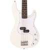 Vintage White Encore Blaster E40 Bass Guitar