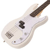 Vintage White Encore Blaster E40 Bass Guitar