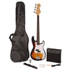 Sunburst Encore Blaster E40 Bass Guitar Pack