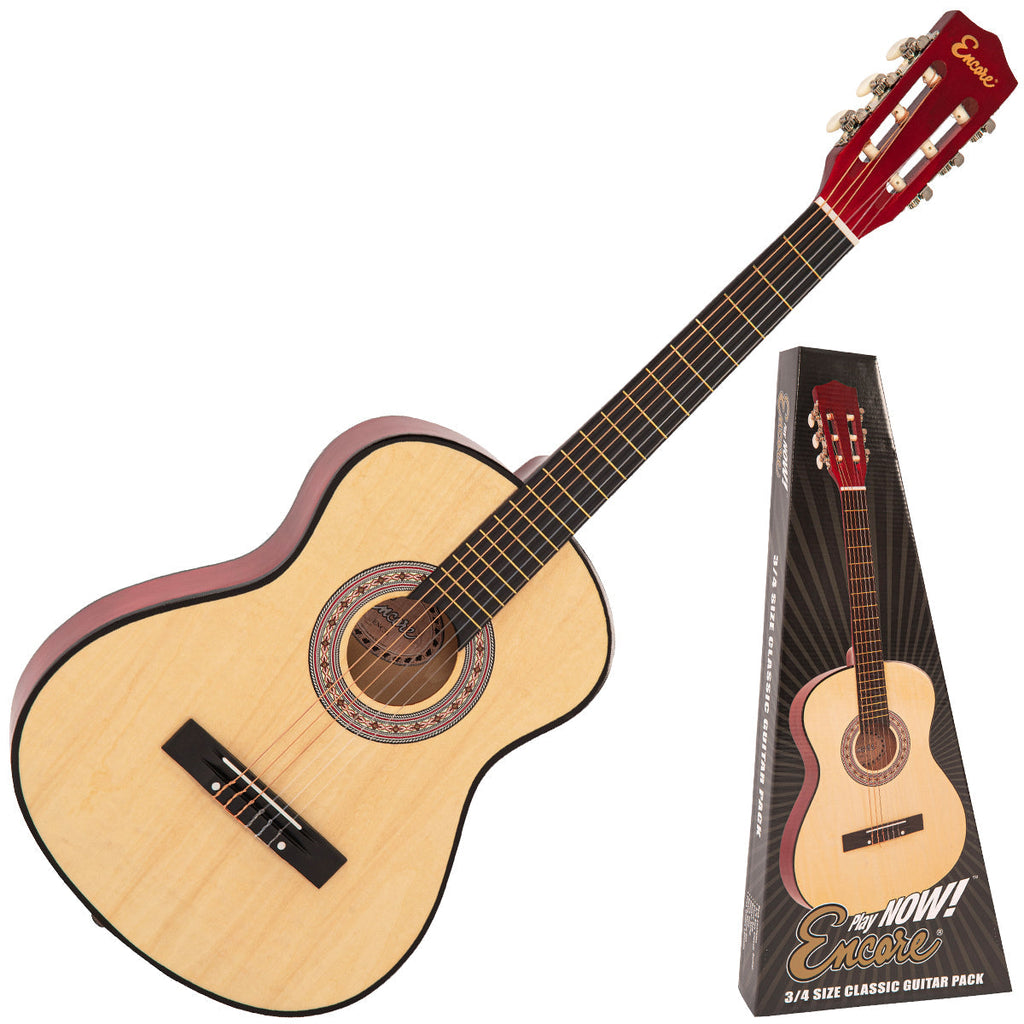 Encore 3/4 Size Classic Guitar Pack