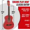 Encore 3/4 Size Classic Guitar Pack