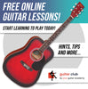 Redburst Encore Acoustic Guitar