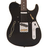 Gloss Black Fret-King Country Squire Stealth Electric Guitar