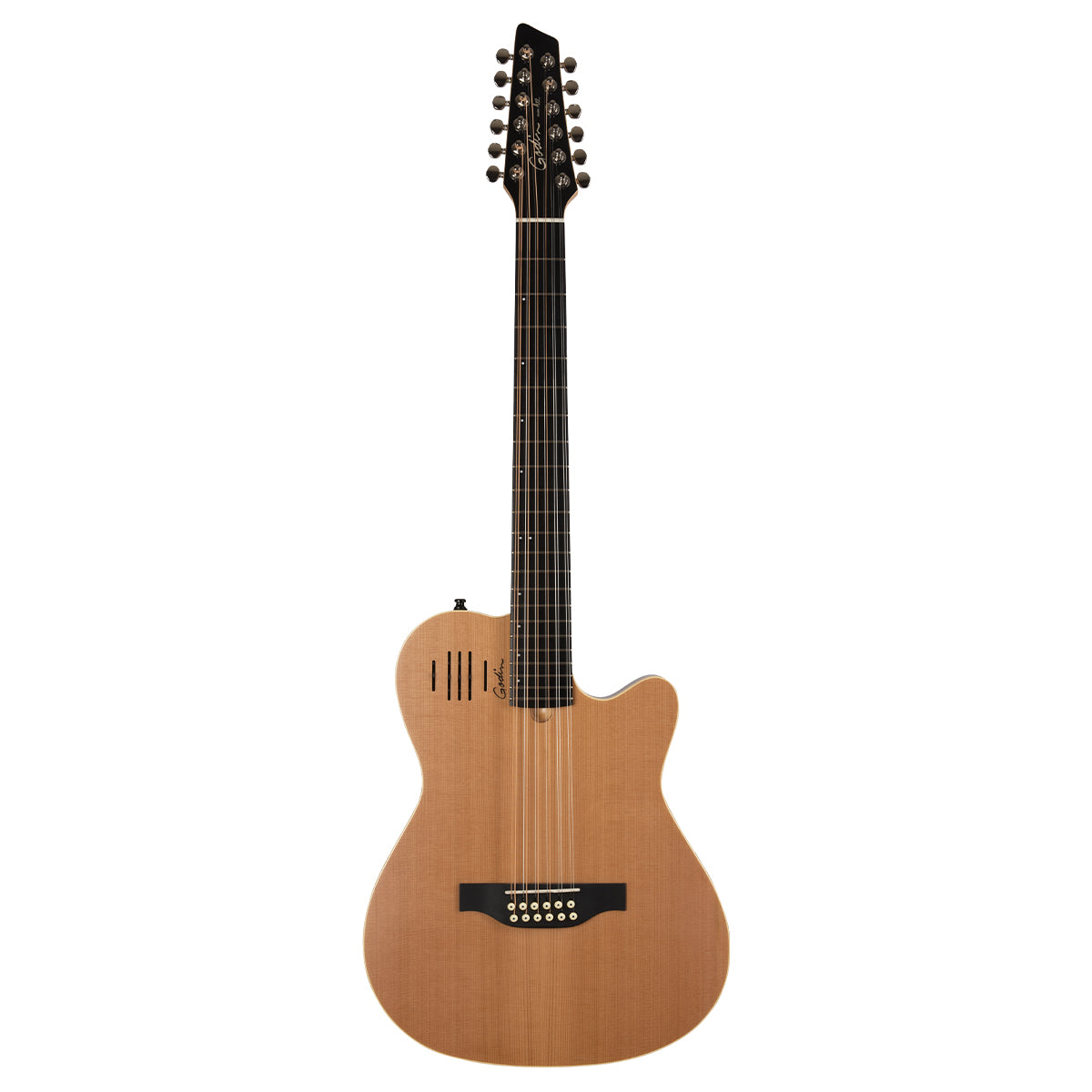 Godin A12 12 String Electric Guitar Natural