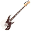 Arctic White Rapier Saffire Bass Guitar
