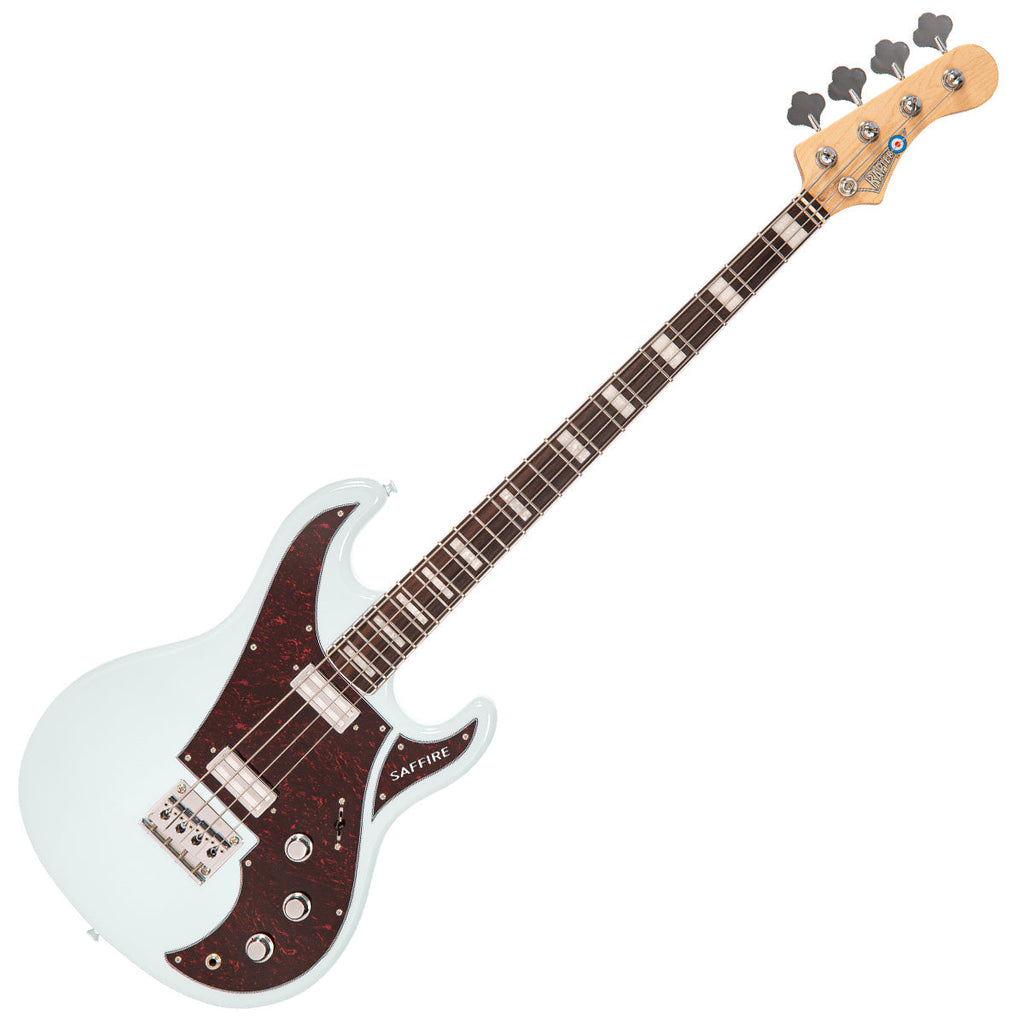 Daphne Blue Rapier Saffire Bass Guitar