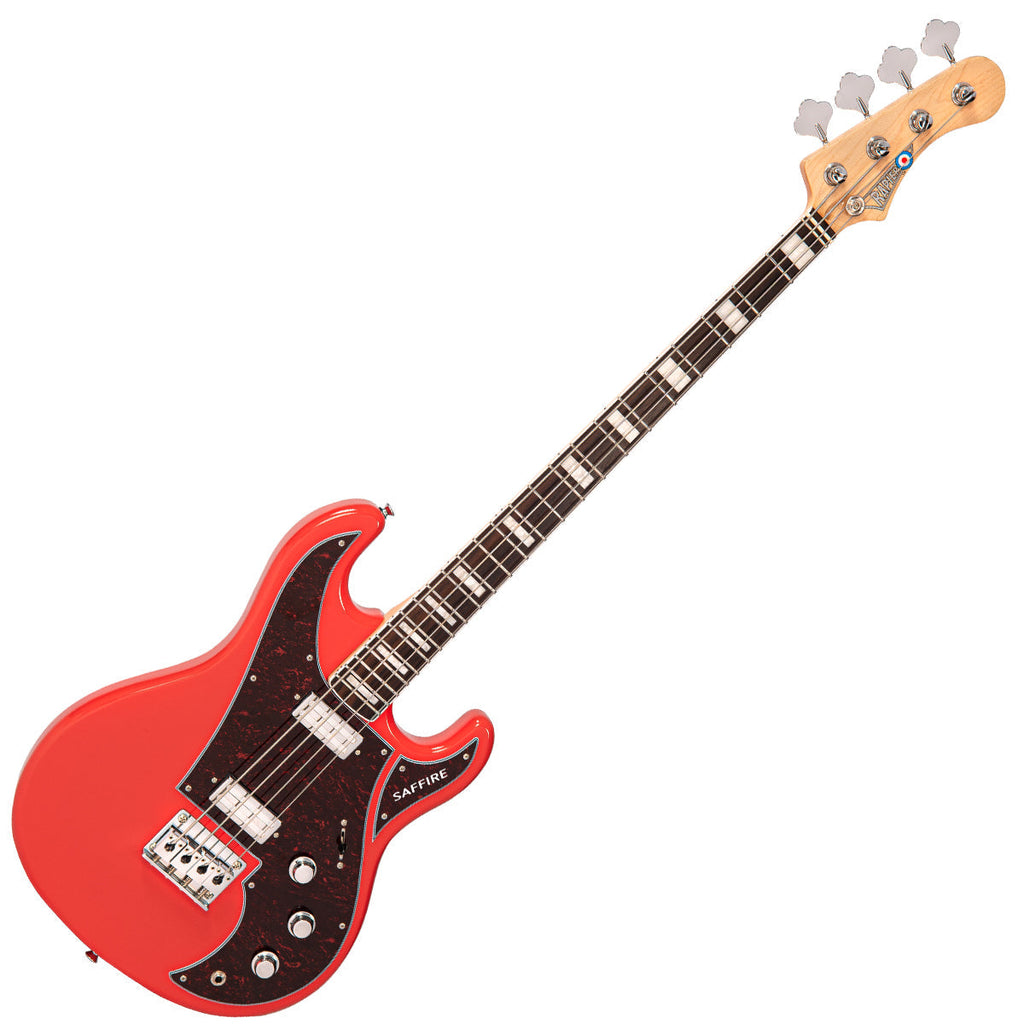 Fiesta Red Rapier Saffire Bass Guitar