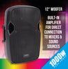 KAM 12" Active Speaker with Bluetooth® ~ 1000w