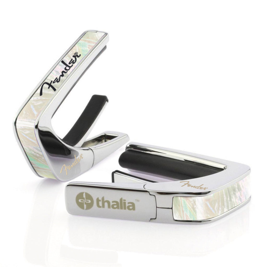 Fender® by Thalia Capo ~ Mother-of-Pearl ~ Spaghetti Logo