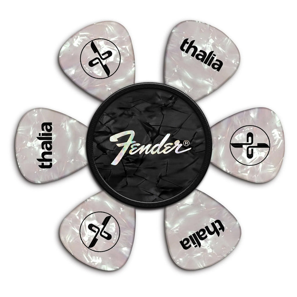 Fender® by Thalia Pick Puck ~ Black ~ Perine Logo