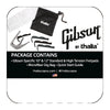 Gibson® by Thalia Black Chrome Capo ~ Split Parallelogram Inlay