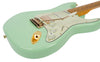 Vintage V6 ProShop Custom-Build Electric Guitar ~ Light Distressing Surf Green