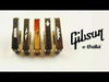 Gibson® by Thalia Black Chrome Capo ~ Crown Inlay