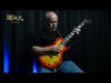 Flamed Cherry Sunburst Fret-King Eclat Custom Electric Guitar