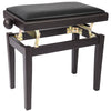 Kinsman Adjustable Piano Bench ~ Satin Rosewood