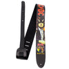 Perri's 2.5" Leather Guitar Strap ~ ACDC Highway To Hell