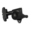 Grover Super Rotomatics Machineheads - Black Chrome