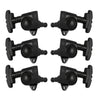 Grover Super Rotomatics Machineheads - Black Chrome
