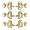 Grover Vintage Machineheads ~ 6 in-line ~ Gold