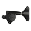 Grover Mini Bass Machineheads 4 in-line – Black Chrome
