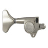 Grover Mini Bass Machineheads 4 in-line – Nickel Left Hand