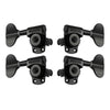 Grover Titan Bass Machineheads 2+2 – Black Chrome