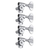 Grover Titan Bass Machineheads 4 in-line – Chrome