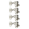 Grover Titan Bass Machineheads 4 in-line – Nickel Left Hand