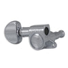 Grover Mini Rotomatics Machineheads ~ 6 in-line ~ Chrome Left Hand