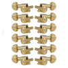 Grover Mini Rotomatics Machineheads 12 String ~ 6+6 ~ Gold