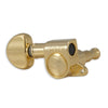 Grover Mini Rotomatics Machineheads ~ 6 in-line ~ Gold Left Hand