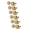 Grover Mini Rotomatics Machineheads ~ 6 in-line ~ Gold Left Hand