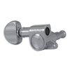 Grover Mini Rotomatics Machineheads 6 in-line – Nickel Left Hand