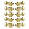 Grover Pedal Steel Guitar Machineheads (Set of 10) – Gold