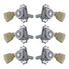 Grover Vintage Locking Keystone Machineheads 3+3 – Chrome
