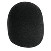 Black On-Stage Microphone Windshield