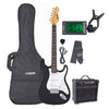 Gloss Black B-STOCK Encore KC3 Electric Guitar Pack