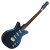 Danelectro Triple Divine Electric Guitar ~ Metallic Blue