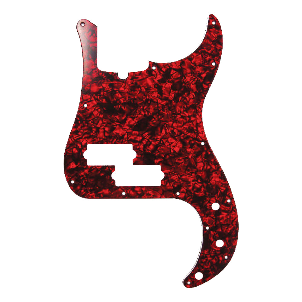 D'Andrea Scratchplate ~ P-Bass-Style ~ Red Pearl