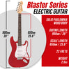 Gloss Red Encore Blaster E60 Electric Guitar