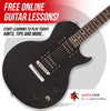 Gloss Black Encore Blaster E90 Electric Guitar