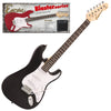 Gloss Black Encore Blaster E60 Electric Guitar Pack