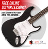 Gloss Black Encore Blaster E60 Electric Guitar Pack