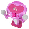 Easy Karaoke Bluetooth¸ Kids Singalong Pedestal Karaoke Machine ~ Pink