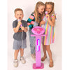 Easy Karaoke Bluetooth¸ Kids Singalong Pedestal Karaoke Machine ~ Pink