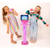 Easy Karaoke Bluetooth¸ Kids Singalong Pedestal Karaoke Machine ~ Pink