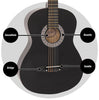 Encore Full Size Classic Guitar Pack