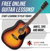 Sunburst Encore Acoustic Guitar